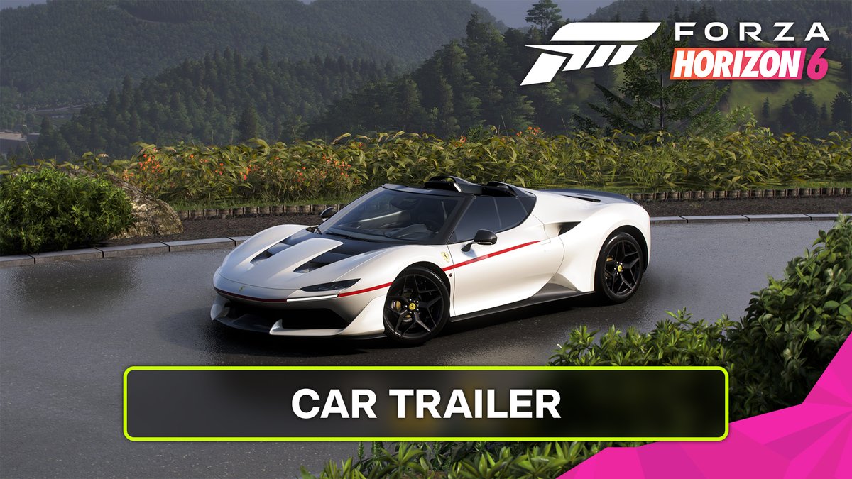 Built to celebrate the 50th anniversary of Ferrari Japan, 10 units of the Ferrari J50 were custom made for each buyer. Get your own exclusive, pre-tuned J50 in Forza Horizon 6 as a pre-order bonus by purchasing any edition of FH6 before May 19!