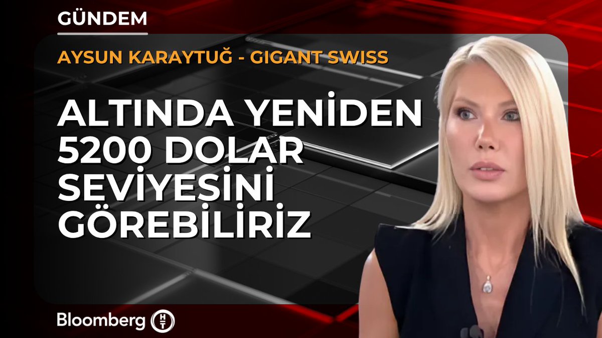 Gigant Swiss / Aysun Karaytuğ: 📍 Altında yeniden 5200 dolar seviyesini görebiliriz