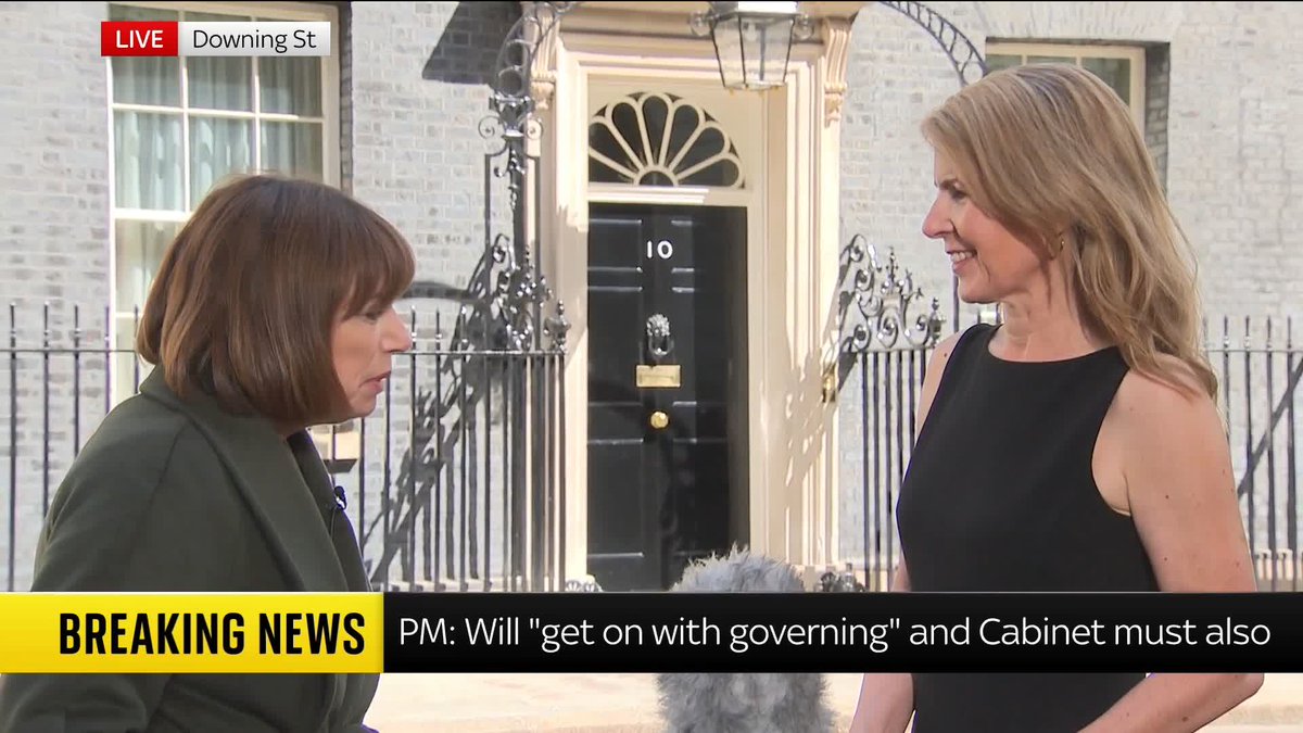 "Everybody actually acknowledged the strength of leadership that the prime minister has shown." Labour peer Baroness Chapman tells Sky's Beth Rigby there were no voices of dissent in the cabinet meeting. Read the latest ➡️