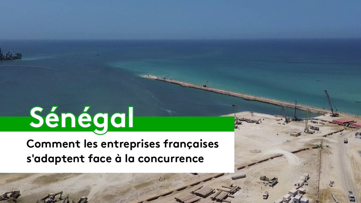 🇸🇳🇫🇷⛴️ Au Sénégal, les entreprises françaises ne représentent plus qu’environ 5 % des marchés publics. Face à cette concurrence grandissante, les sociétés françaises doivent désormais s’adapter. 🔴 France 2 🎥 N. Bertrand, F. Fougère, T. Renault