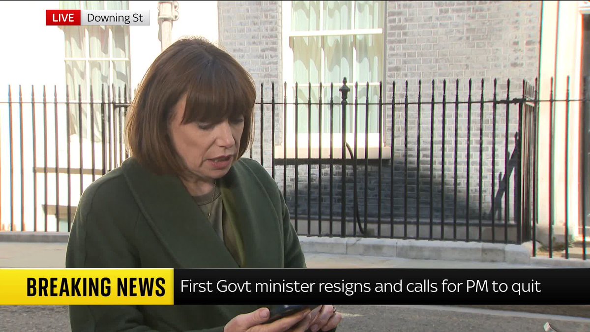 Sky's political editor Beth Rigby reads a statement from a government source who says 'Keir said in cabinet he wouldn't discuss the elections or his leadership' and after the meeting 'he refused to see cabinet ministers'. Latest: 📺 Sky 501 and YouTube