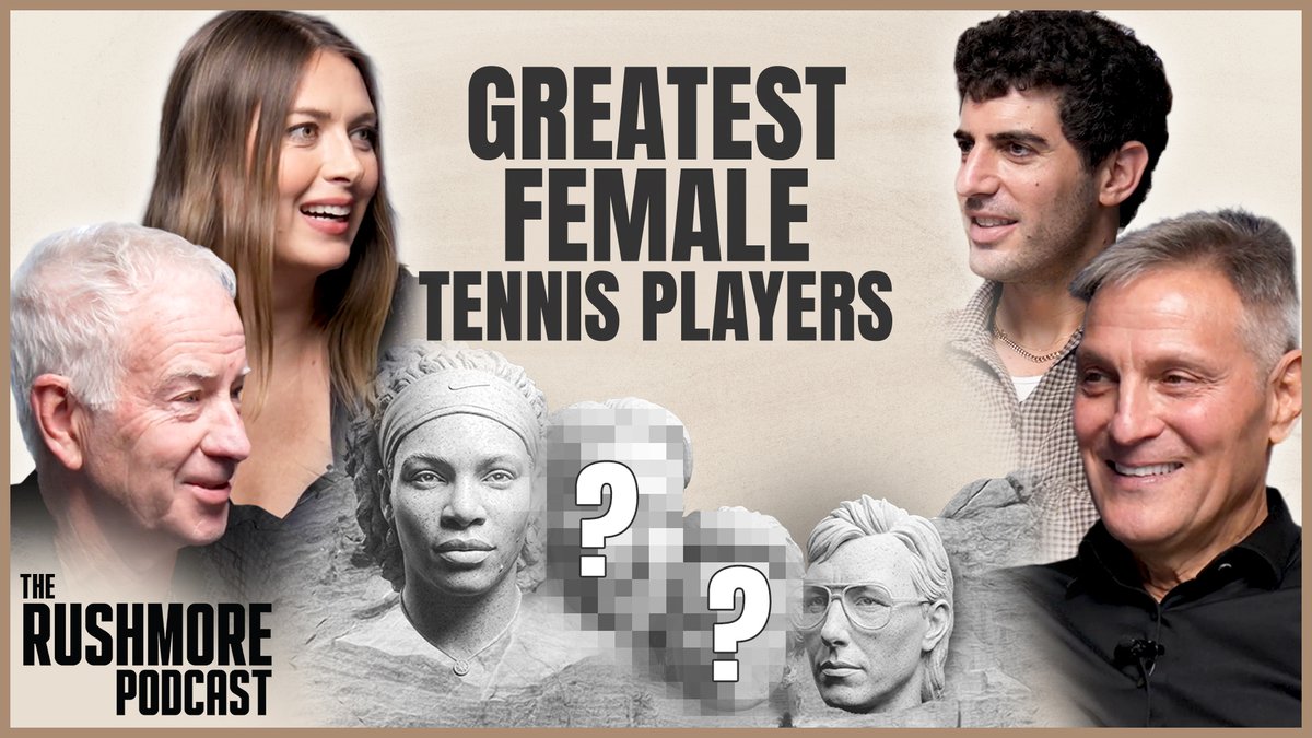 John McEnroe and Maria Sharapova sit down with Ari and Ben to debate who deserves a spot on the Mount Rushmore of greatest female tennis players ever. Dominance defined. Matches remembered. But only 4 names can stand above the rest. HOW'D WE DO? Presented by Polymarket