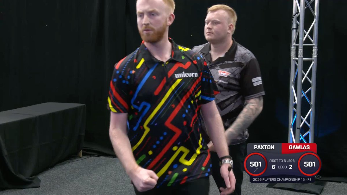 PAXTON POWERS PAST GAWLAS! Adam Paxton delivers a huge 6-2 win over Adam Gawlas to advance to round two in Leicester! 📺 #PC15