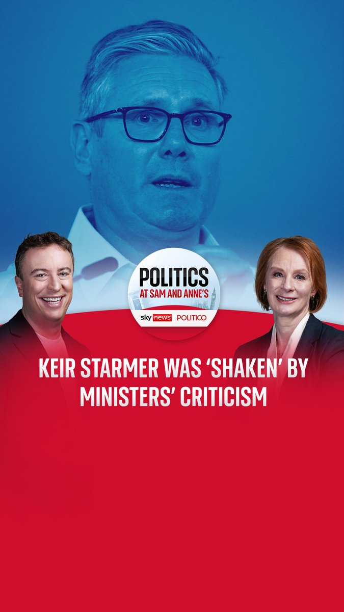 Was Keir Starmer 'shaken' by criticism of his leadership? As pressure mounts and calls for the Prime Minister to resign grow louder, Sam Coates Sky and anne mcelvoy break down what’s really happening inside No.10. Listen to PASAA here: