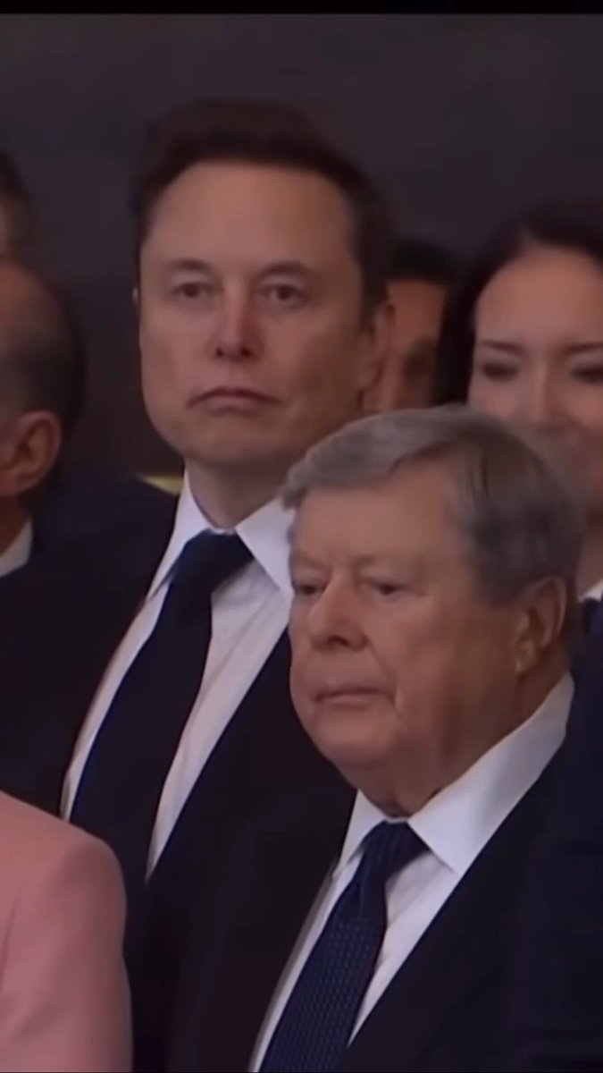 Elon Musk’s intense stare says everything