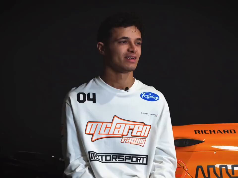 lando: "i know i'm still young, so i've not thought of everything just yet. but in the future hopefully, i have kids and they get into racing or something and then i can live the story again [doing what he loves]" 🥹❤️