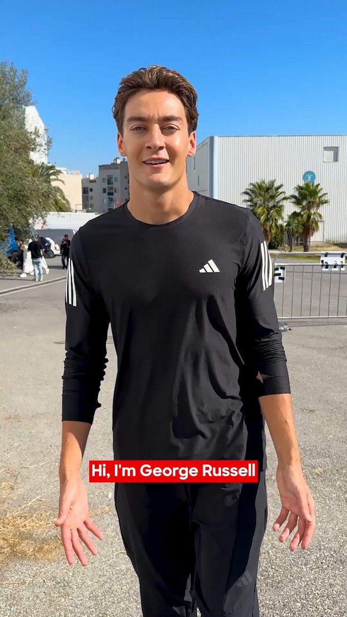 Go behind the scenes with George Russell on the latest shoot with Mercedes-AMG PETRONAS F1 Team and CrowdStrike 🎥 📺