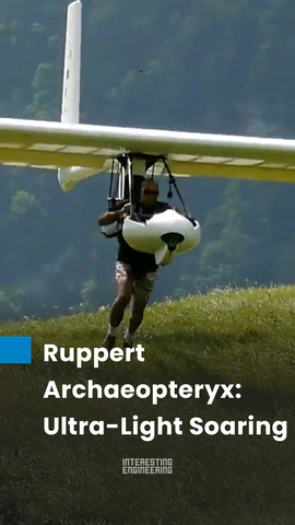 Engineers created a machine that has the soul of a bird and the performance of a high-end sailplane. The Wright Brothers would be proud.