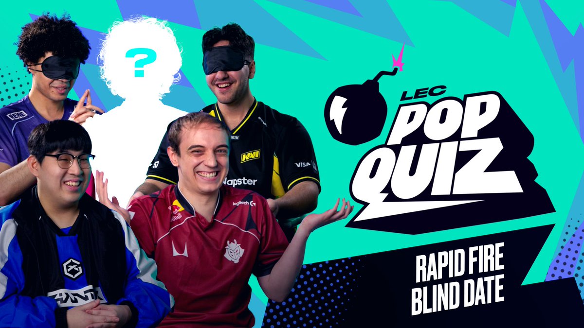 "Your girlfriend loves him" 💀 We sent our pros on a special kind of blind date to test their synergies in the latest episode of #LEC Pop Quiz! 📺 Watch here: