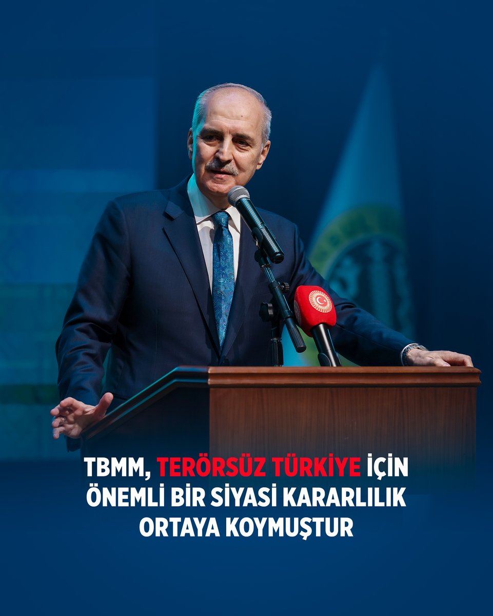 ❝Millî Dayanışma, Kardeşlik ve Demokrasi Komisyonumuzun çalışmaları dolayısıyla İstanbul Üniversitesi Onur Ödülü’ne layık görülmüş olmam büyük bir gururdur.❞