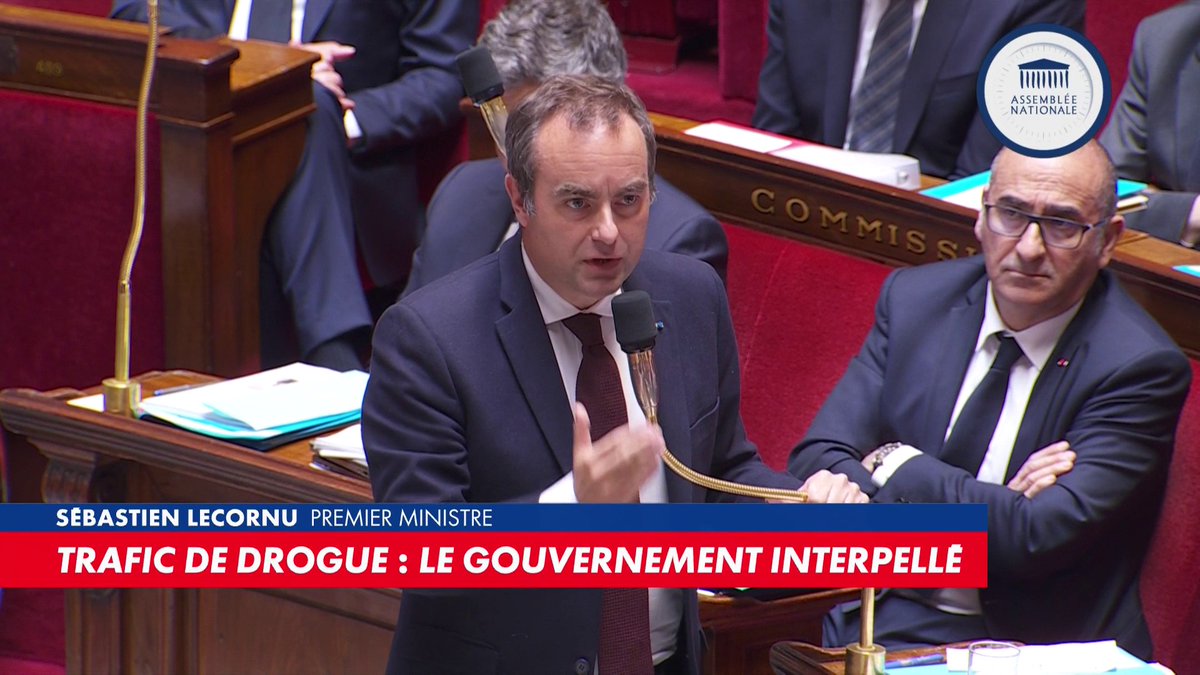 Sébastien Lecornu : «Il n'y aurait pas de narcotrafic s'il n'y avait pas de consommation» Toute l'info est à retrouver sur
