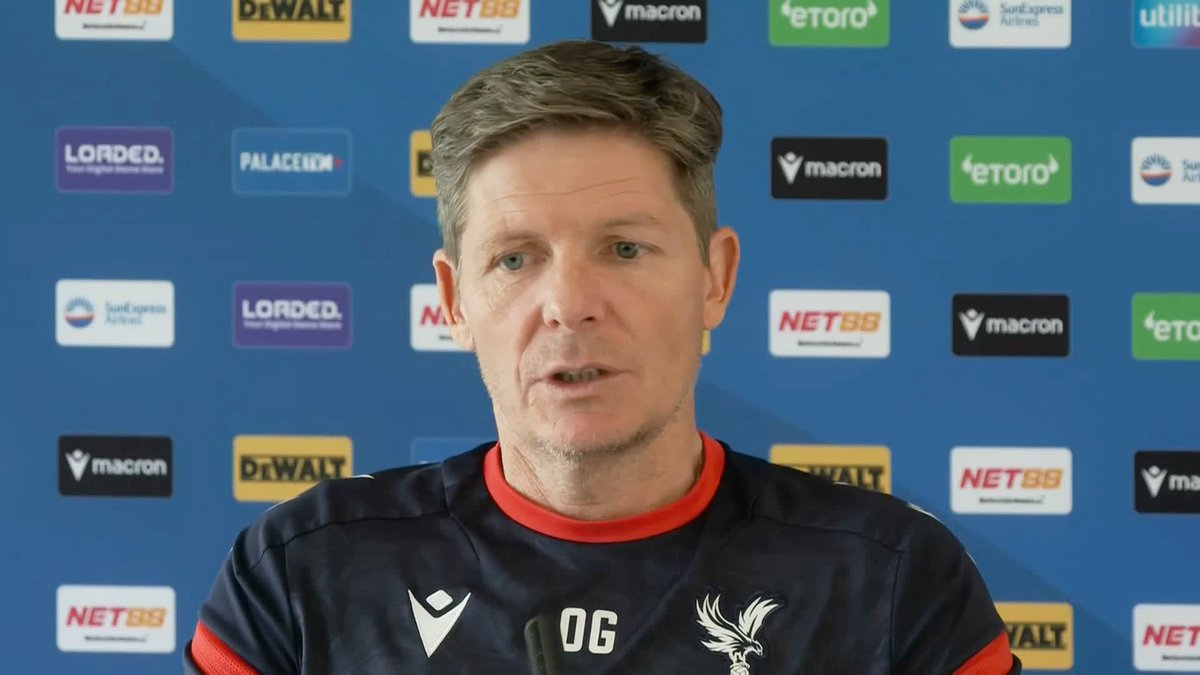 ''Our influence on the title race will be less than VAR'' Oliver Glasner on Crystal Palace facing Manchester City as Pep Guardiola's side look to keep the pressure on Arsenal 🦅