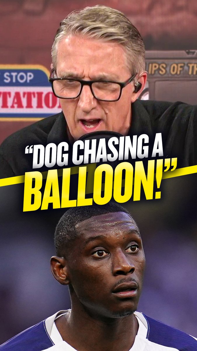 "Dog chasing a balloon!" 🎈 Paul Hawksbee rips into Tottenham's Kolo Muani after his performance against Leeds last night.. 😬 #THFC #Tottenham #Spurs