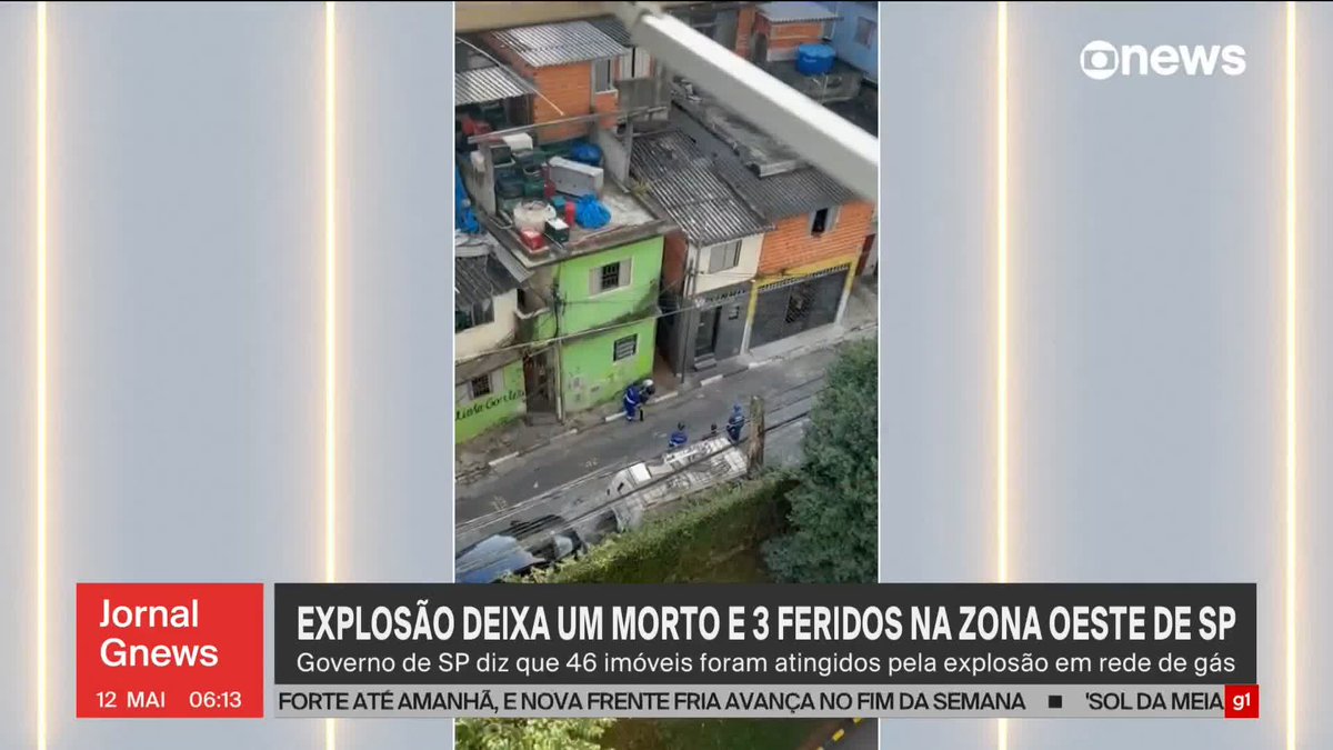 🚨URGENTE: Explosão em obra da Comgás e Sabesp deixa feridos, faz 10 casas virem abaixo e atinge 46 imóveis no Jaguaré, em São Paulo. Uma pessoa não resistiu.