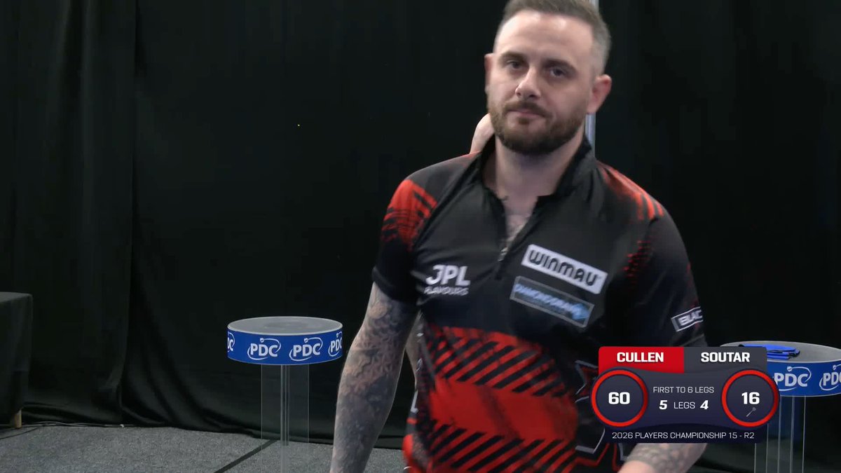 CULLEN GETS PAST SOUTAR! Joe Cullen produces a clinical 67% double success rate to defeat Alan Soutar 6-4 and progress to round three! 📺 #PC15