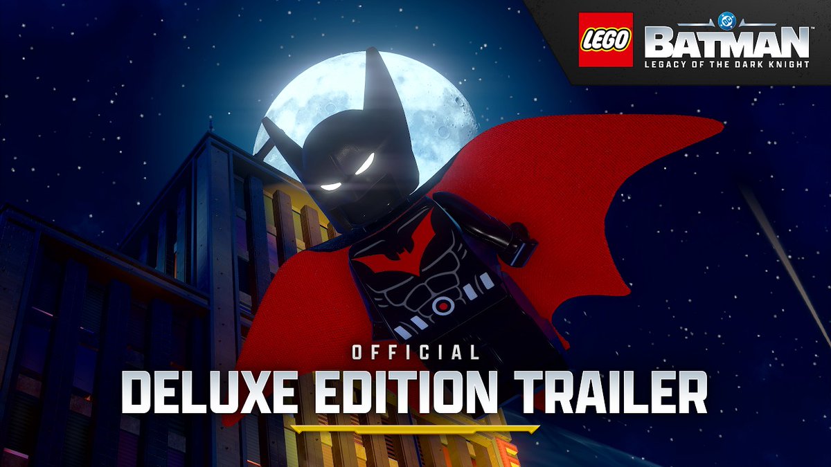 #LEGOBatmanGame Deluxe Edition trailer