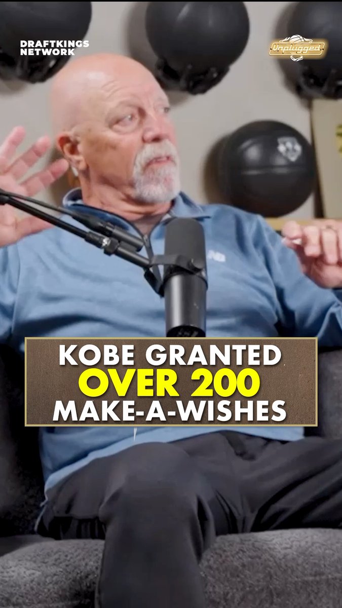 Kobe granted more than 200 Make-A-Wishes throughout his career 💛🐍 Gary Vitti opens up on the compassionate side of Kobe Bryant the world rarely got to see 🕊️