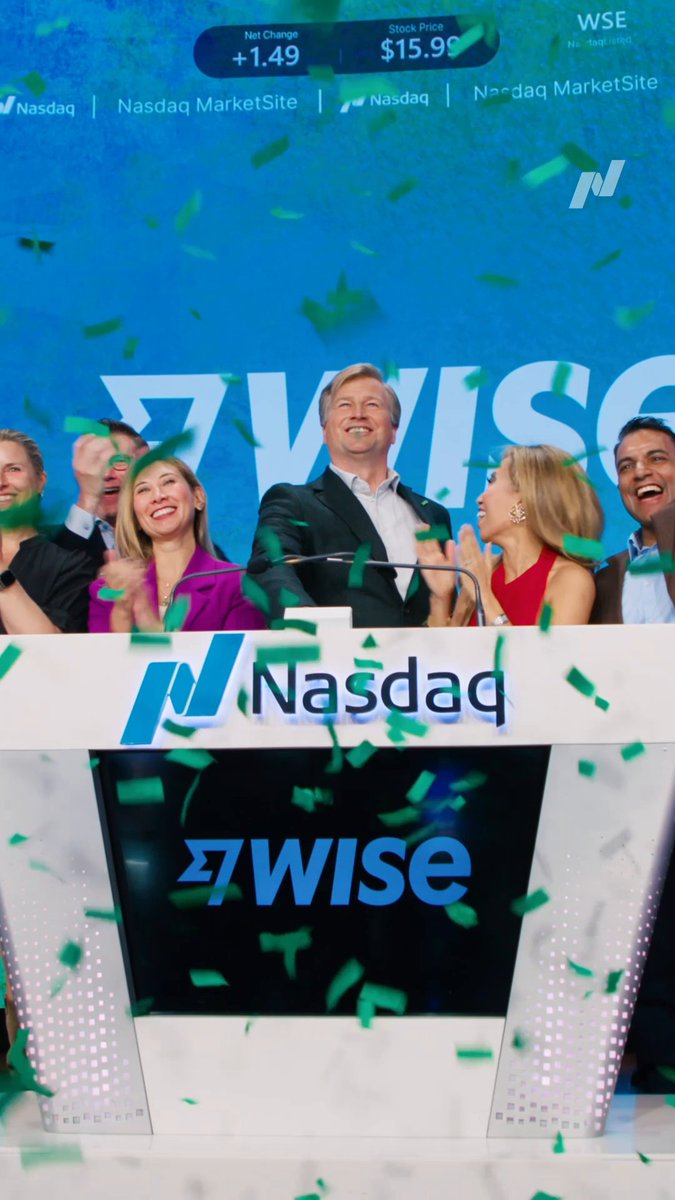 .Wise launched in 2011 with the vision of making international money transfers fast, affordable and convenient – and now $WSE is #NasdaqListed.