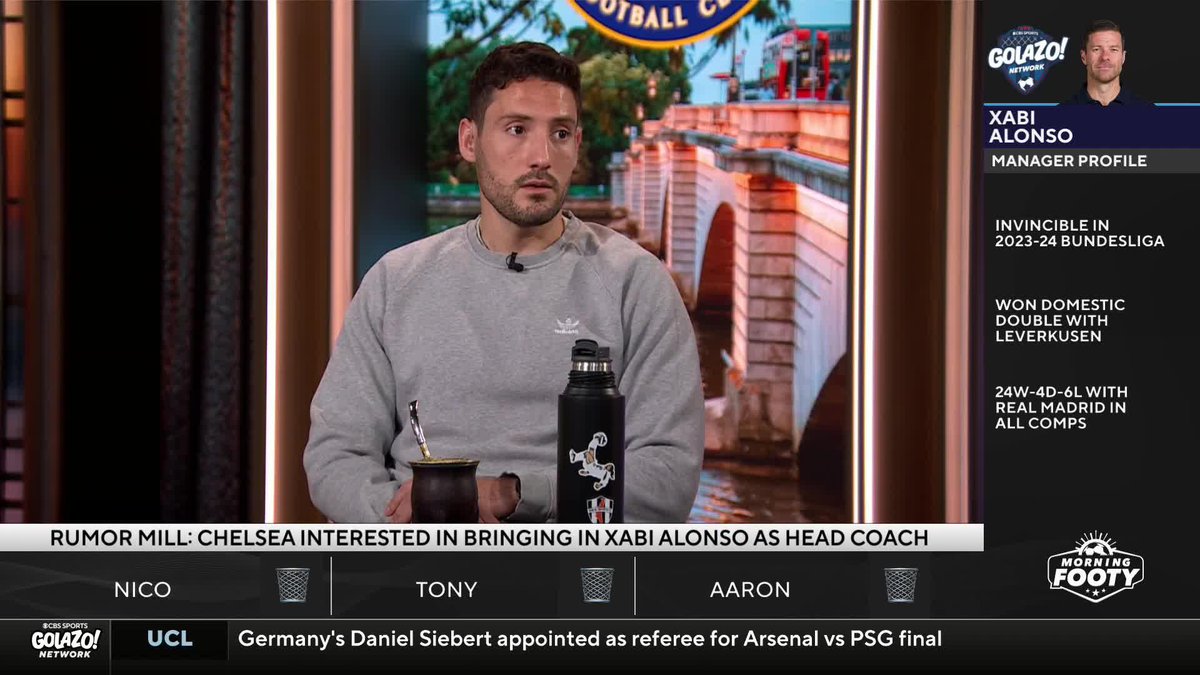 "I don't think they'll afford him the time that a manager like Xabi Alonso should have." 👀 Nico Cantor, @Oeste and Tony Meola react to rumors that Chelsea want Xabi Alonso as their next manager.