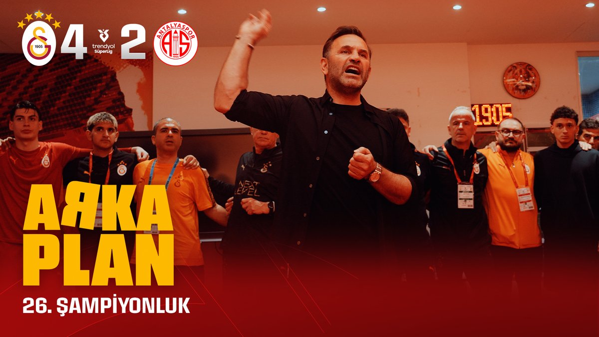 🎥 #ArkaPlan | 26. Şampiyonluk 🏆 Üst üste 4. şampiyonluğumuzu kazandığımız gecenin öncesi ve sonrasından en özel anlar GSPlus Premium veya Galatasaray YouTube Sarı-Kırmızı Paket üyelerine ayrıcalıklı olarak YAYINDA! 💛❤️ 📺 Tamamını izlemek için: 👉 👉