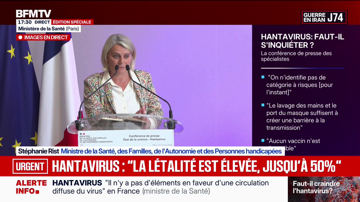 🔴🦠🇫🇷 SUIVI : La ministre de la santé ajoute "que des enfants sont cas contacts".