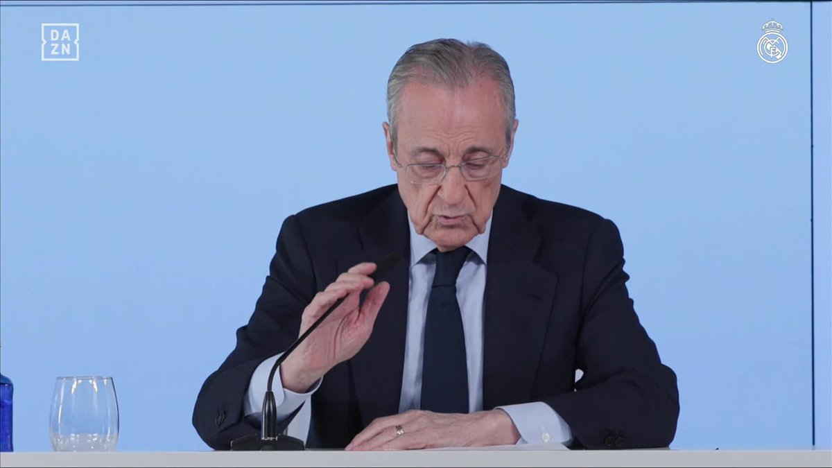 "Dónde está Florentino dicen. Dicen que no existo... Unos han dicho que tengo cáncer terminal" 🔊 Florentino Pérez deja claro que su estado de salud es perfecto