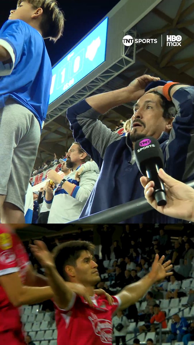 😬😡🇫🇮 ¿Cuántos Cruzados reaccionaron como este hincha al agónico empate de Ñublense? Disfruta de lo mejor de la #CopaDeLaLiga2026. Suscríbete a #TNTSportsenHBOMax 📲💻 Link en la BIO 📍