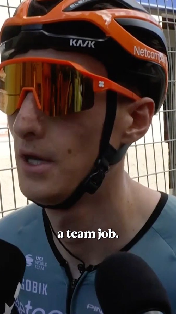 Ben Turner emotional after sacrificing his race to help Egan Bernal, knowing a Giro stage win was very possible 💔