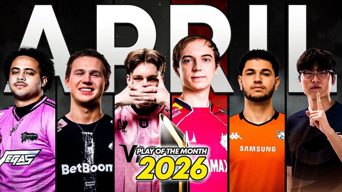 The April #PlayOfTheMonth is live! Hosted by TommyT999, with incredible plays from: tN1R | Rasmus Winther | Secret Sylvan | M8 Oski | FaZe 04 | Nayqo 🗳️ Cast your vote now: Voting closes June 7.
