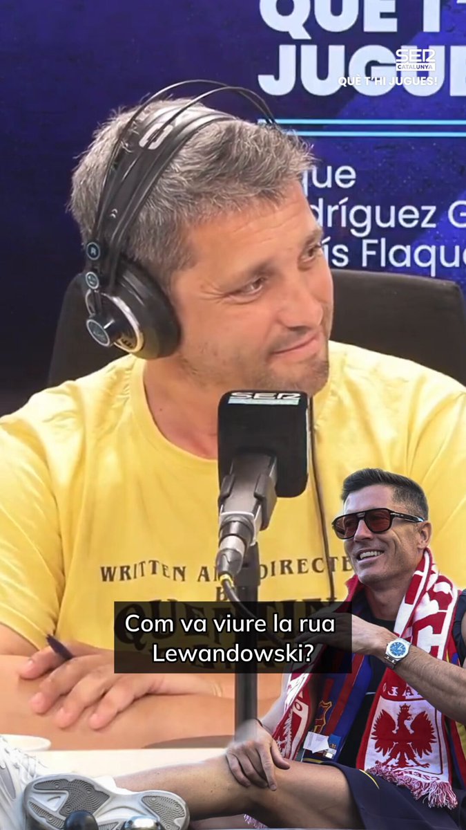 🤣🔵🔴 Com va viure la rua del Barça Robert Lewandowski? 📹 Albert Bermúdez al #QuèThiJugues! #FCBlive