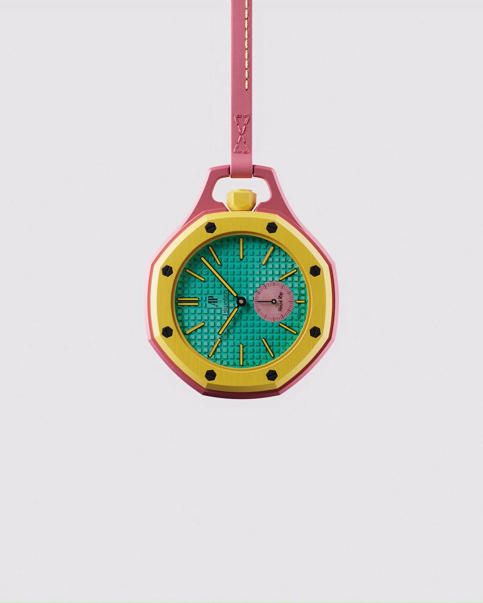 Royal Popコレクション。オーデマ ピゲのアイコニックなRoyal OakとSwatchのPOPウォッチがひとつになり、SISTEM51の手巻きバージョンが搭載された画期的なタイムピース。世界中の厳選されたSwatchストアで、5月16日に発売いたします。 #RoyalPop
