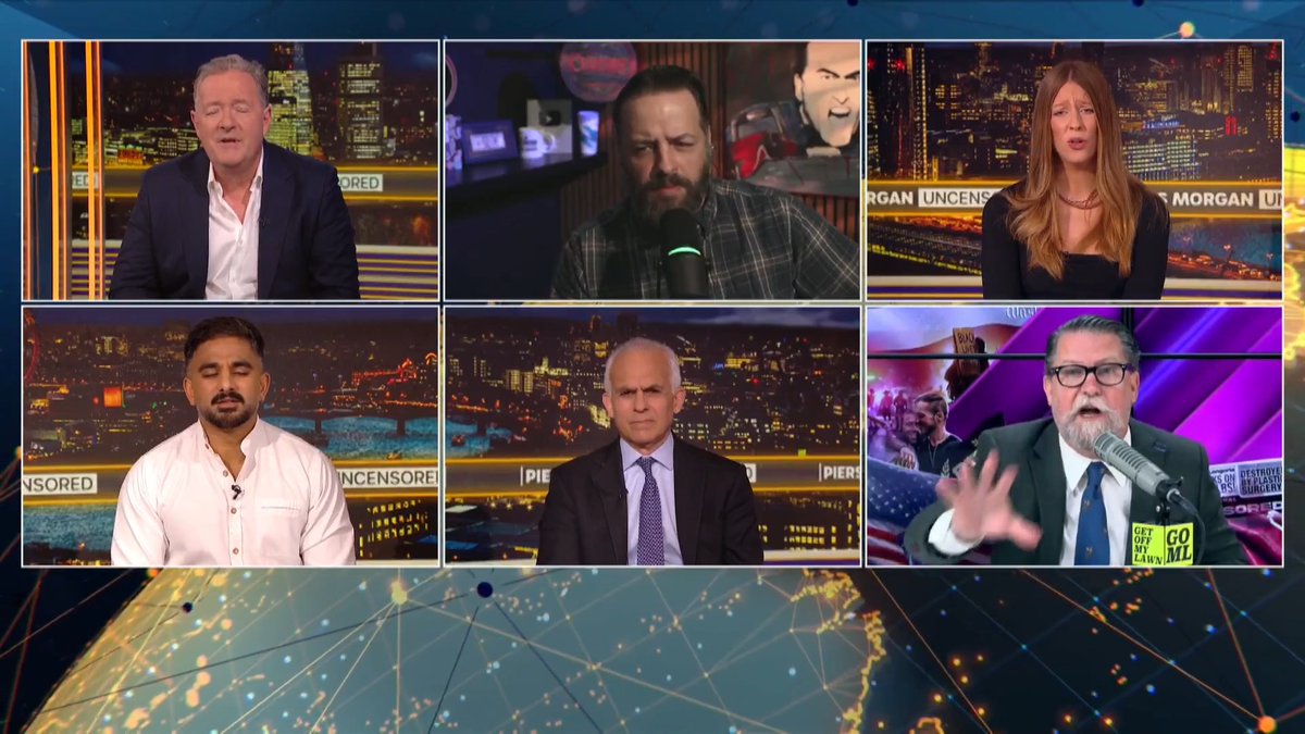 "You sound UNHINGED!" Piers Morgan responds to Gavin McInnes telling his panel: "You would rather let little girls get ***** than be known as racist." Watch more 👇 📺 Piers Morgan | Gavin McInnes | Andrew Wilson | Ava-Santina