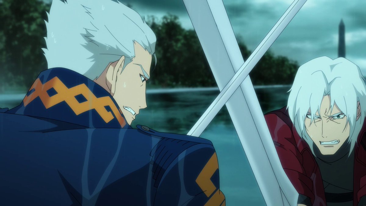 Dante vs Vergil, the battle of the brothers. DEVIL MAY CRY Season 2 is now playing!