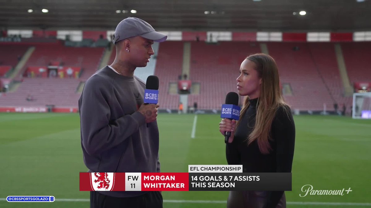 "Obviously people talk about it because it's quite a big thing." Middlesbrough's Morgan Whittaker addresses the Spygate controversy involving tonight's opponents Southampton ⚽️