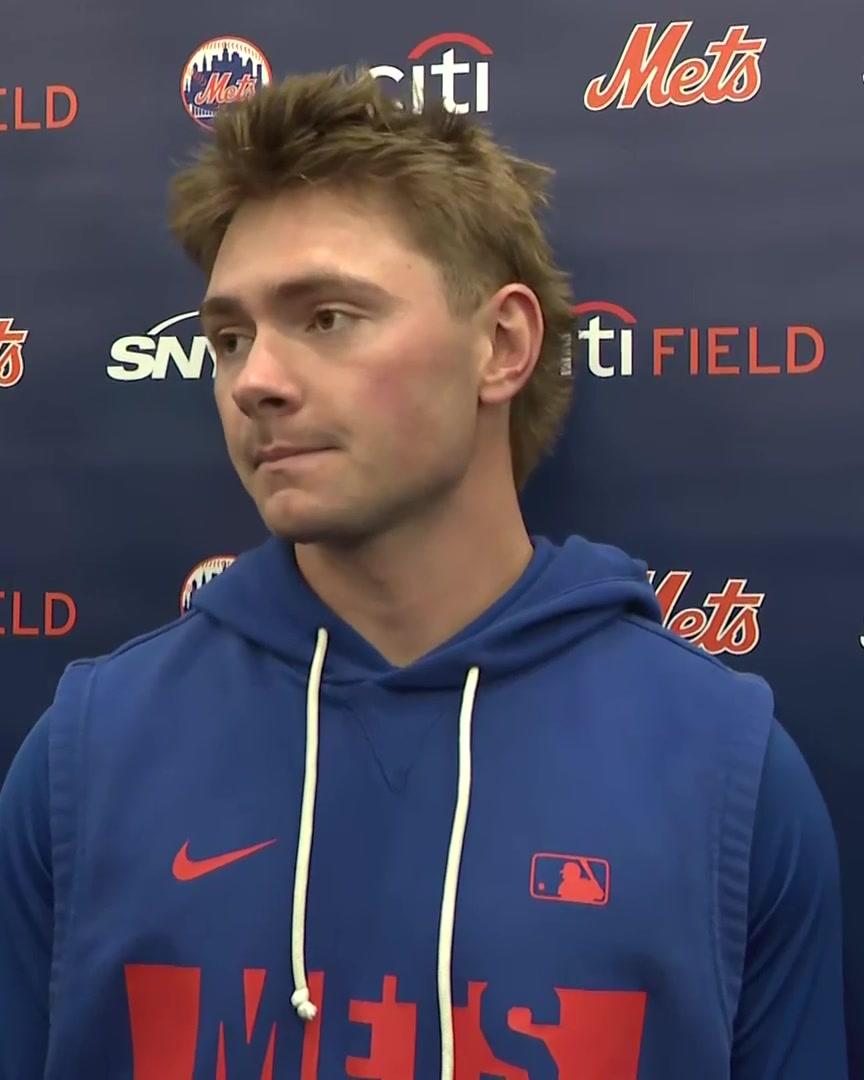 "It's awesome. Dream come true. I'm excited." A.J. Ewing talks about being promoted to the Mets: