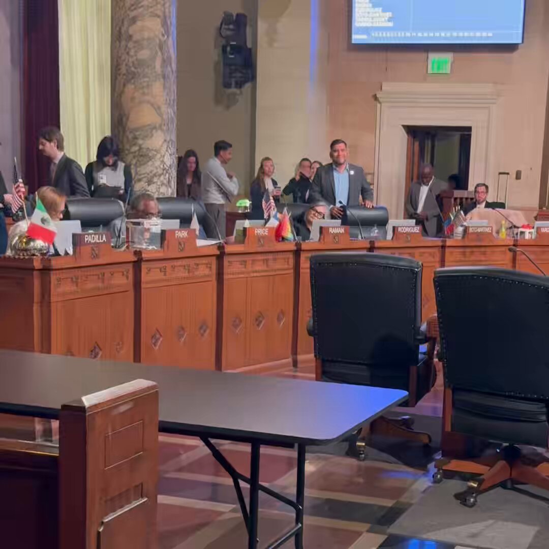 LA City Council: Went to confront mayoral candidate Nithya Raman about her silence over the LAPD violating the federal restraining order. At some point she needs to show she’s willing to stand for something.
