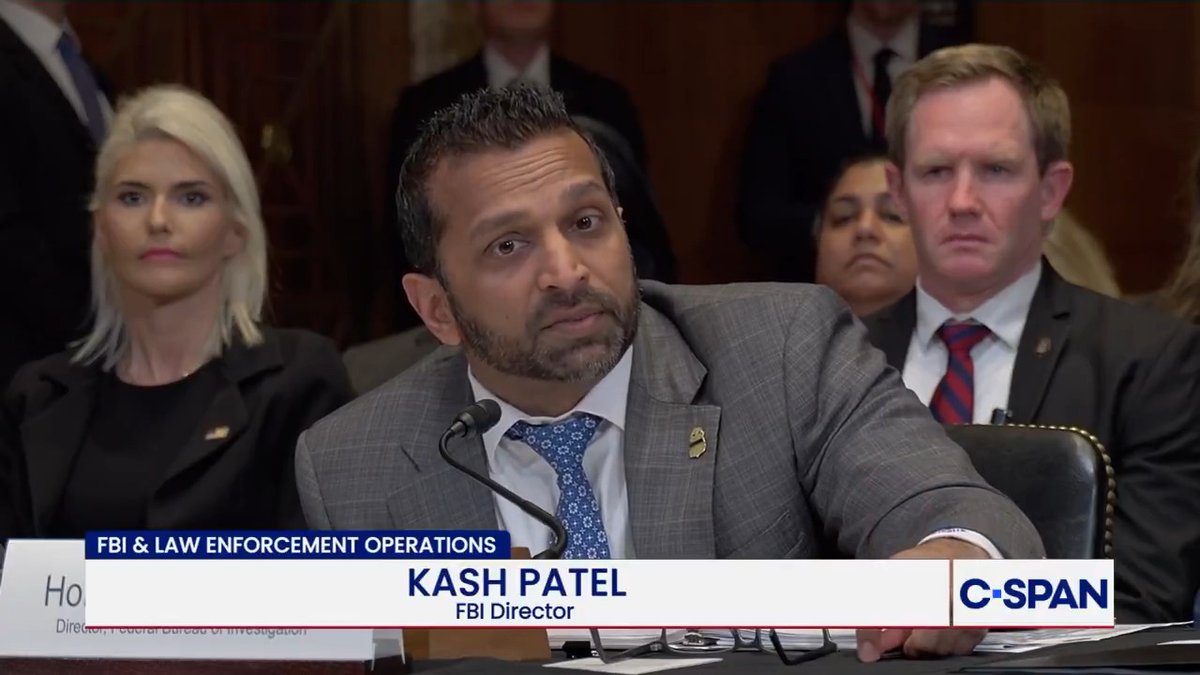 Sen. Senator Chris Coons (D-DE): "You attended the Olympics in Milan…To what extent did that help you carry out your mission as director of the FBI?" FBI Dir. Kash Patel: "The FBI and DHS are responsible for the security of the Olympics…250,000 Americans traveled to Milan."