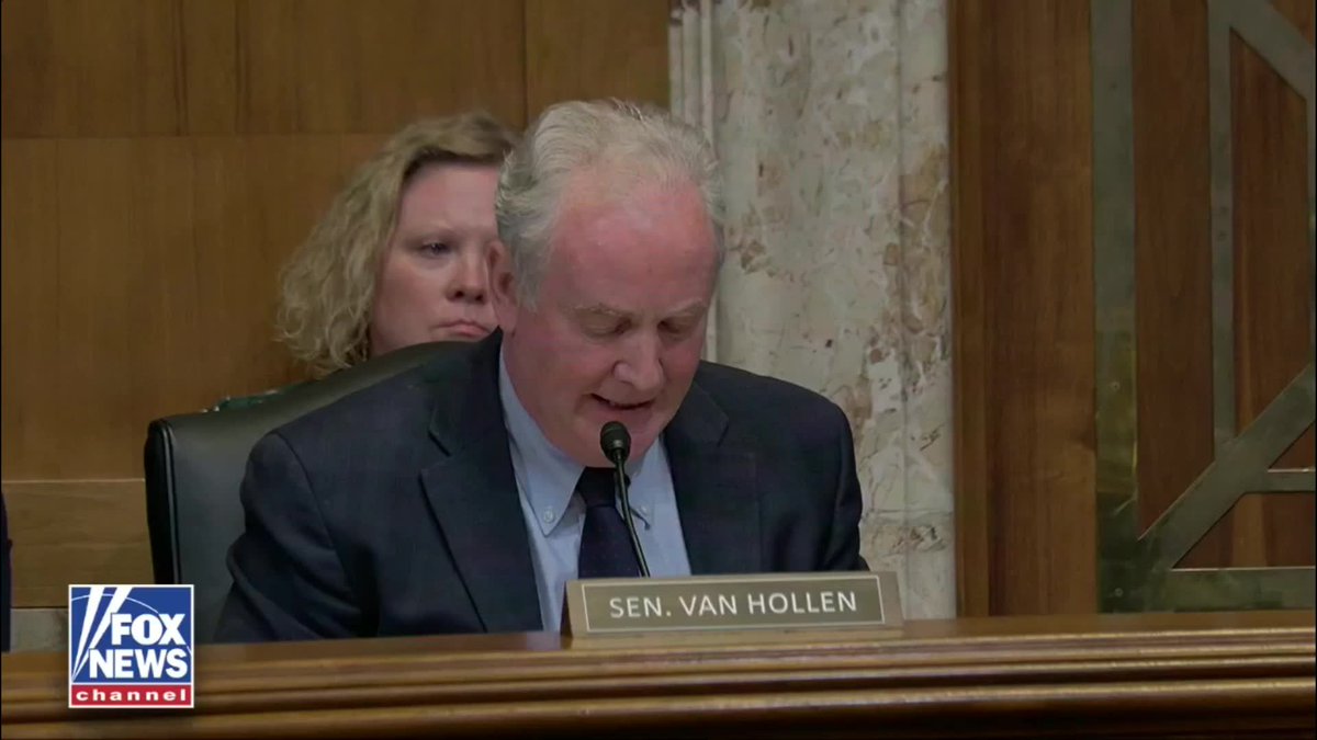 NEW: A heated exchange erupts in the Senate as FBI Director Kash Patel and Dem Sen. Chris Van Hollen trade barbs over accusations of "excessive drinking" against Patel—while the director blasts Van Hollen, claiming he was "slinging margaritas" during a controversial trip to El Salvador. “The only person that was slinging margaritas in El Salvador on the taxpayer dollar with a convicted, gang-banging rapist was you.” “The only individual in this room that has been drinking on the taxpayer dime during the day is you.” "This is the ultimate example of hypocrisy. I will not be tarnished by baseless allegations."