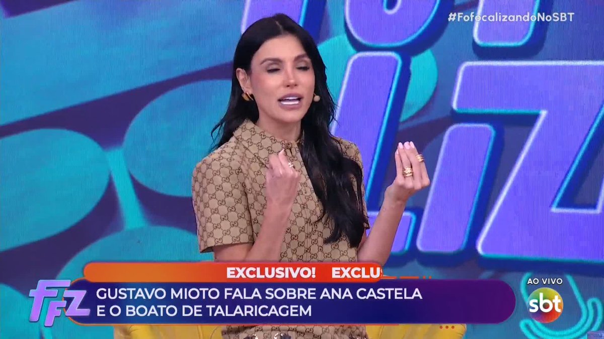 o Mioto falando no fofocalizando que não tá conversando com a Ana e não tem contato desde agosto kkkkkkkkkkk mas me juraram 😭