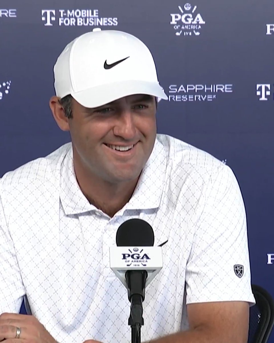 "My mom always did one thing that was interesting. She never asked me what I shot. She said, 'If you want me to know what you shot, you'll tell me. I don't have to ask you what you shot.'" Scottie Scheffler shares his advice for golf parents. 🙌