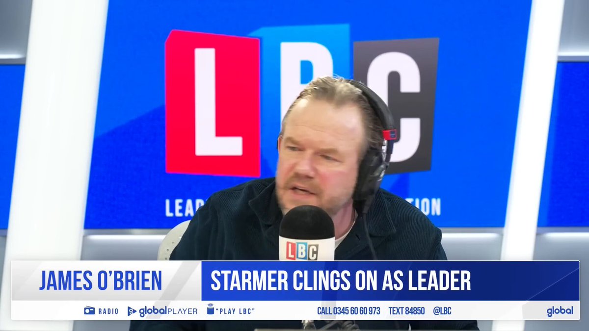 🇬🇧 LBC Radio’s James O’Brien on British PM Keir Starmer facing a major leadership crisis following the Labour Party’s disastrous performance in recent local elections: “Starmer was doomed from the start. Unless he tried to return the country to a place where the truth matters. To a place where facts prevail… It is not an affront to your freedom of speech to prevent you from calling for people to be burnt alive in their beds. It is not an affront to your freedom of speech to prevent you from lying through your teeth about other members of this population, or about observable scientific facts, or about what laws are in place in our capital city. These are libels against populations. It is not a restriction of your freedom of speech to punish you for lying, for provoking, for inciting. And Starmer blew it. He absolutely blew it. [And] I’m not puzzled. I know exactly how we ended up here. We are still operating in an ecosystem that has entirely corrupted truth. We are still lionizing people who brought this country to its knees. We are still promoting — whether it’s to the editorship of the Spectator or the House of Lords — people who are proven failures and proven liars. Why? Because they are complicit in the protection of wealth. And the way that you persuade people who haven’t got any wealth that they should be on that team as well is by fermenting the intoxication of racism, of misogyny, of homophobia. Give them someone to hate. Give them someone. And what did Starmer do? He joined in. What did [Home Minister] Shabana Mahmood do? She joined in. Didn’t make a stand against the two-minute hate that Orwell so presciently predicted. They didn’t make a stand against it. They joined in. Because the ecosystem in which a country can lose itself in the way that this country has done in the last ten years persists. It’s still in place. And what is the point of being prime minister if you’re not going to try to return your country to reality?” — Despite growing pressure from within his party, Starmer for now is publicly insisting he will not resign, and intends to "get on with governing."