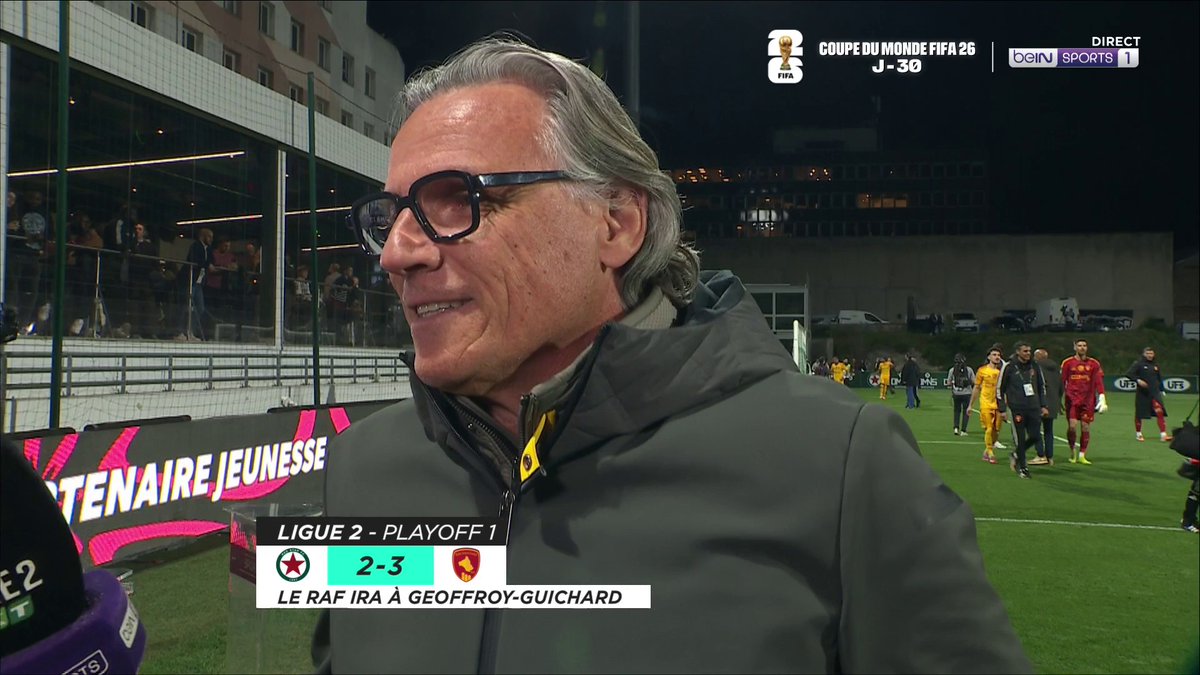 [📺 LIVE] 🇫🇷 #REDRAF 🎙️ Didier Santini (coach de Rodez) : "On va jouer notre va-tout" #beINLigue2