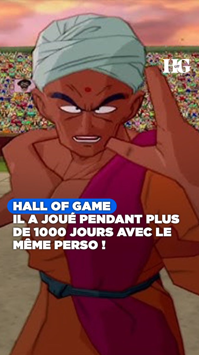 Il a joué le même perso de Dragon Ball pendant plus de 1000 jours pour une très bonne raison. 👇