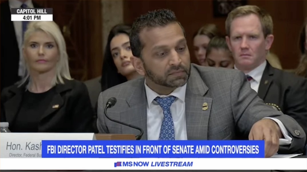 Sen. Van Hollen: Did the group you fired include Iran experts? Patel: I don't have the list in front of me. Sen. Van Hollen: So you don't know whether or not you fired people with counterespionage experience with respect to Iran.