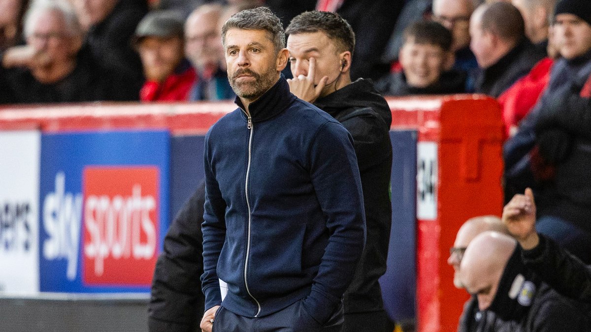 Stephen Robinson spoke to RedTV after our game against St Mirren.