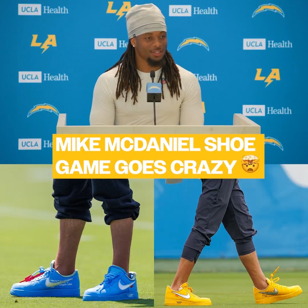 the chargers off-whites 😮💨