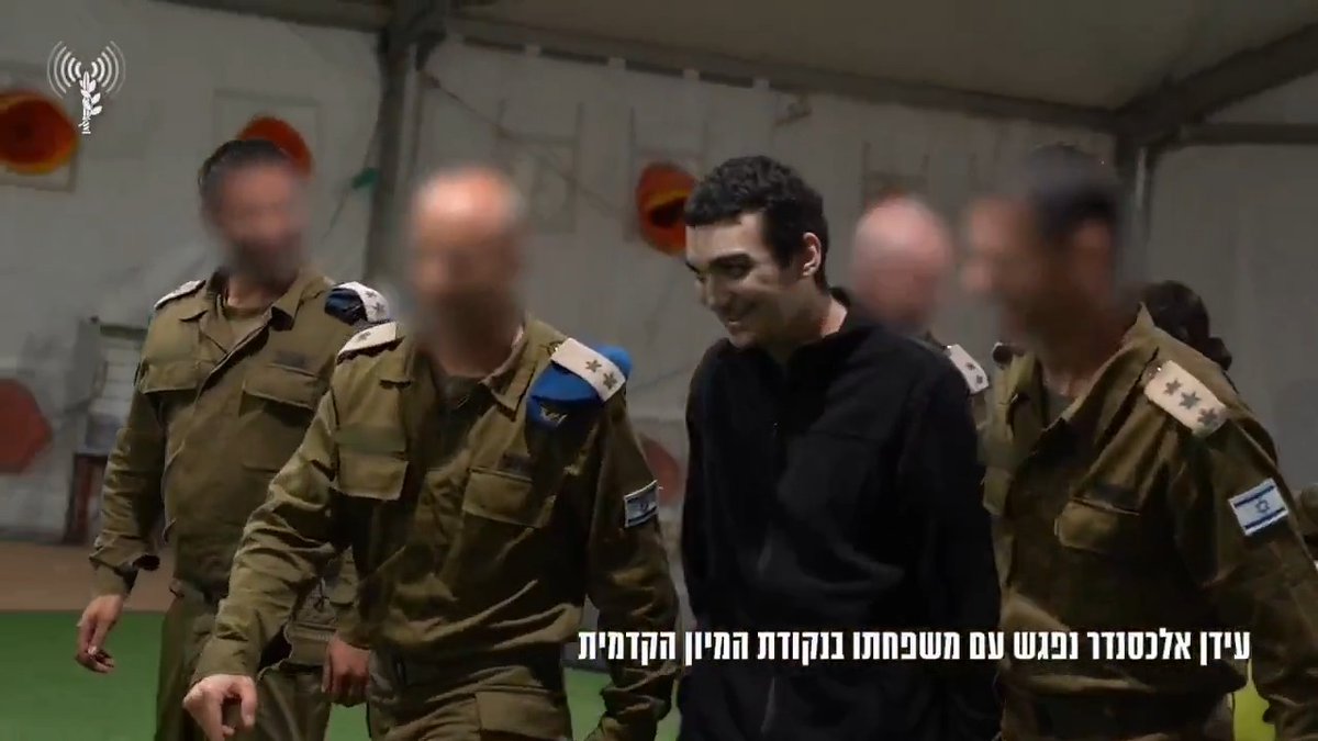 On this day, one year ago, American-Israeli hostage Edan Alexander was freed from Gaza after 584 days in Hamas captivity. 🇮🇱
