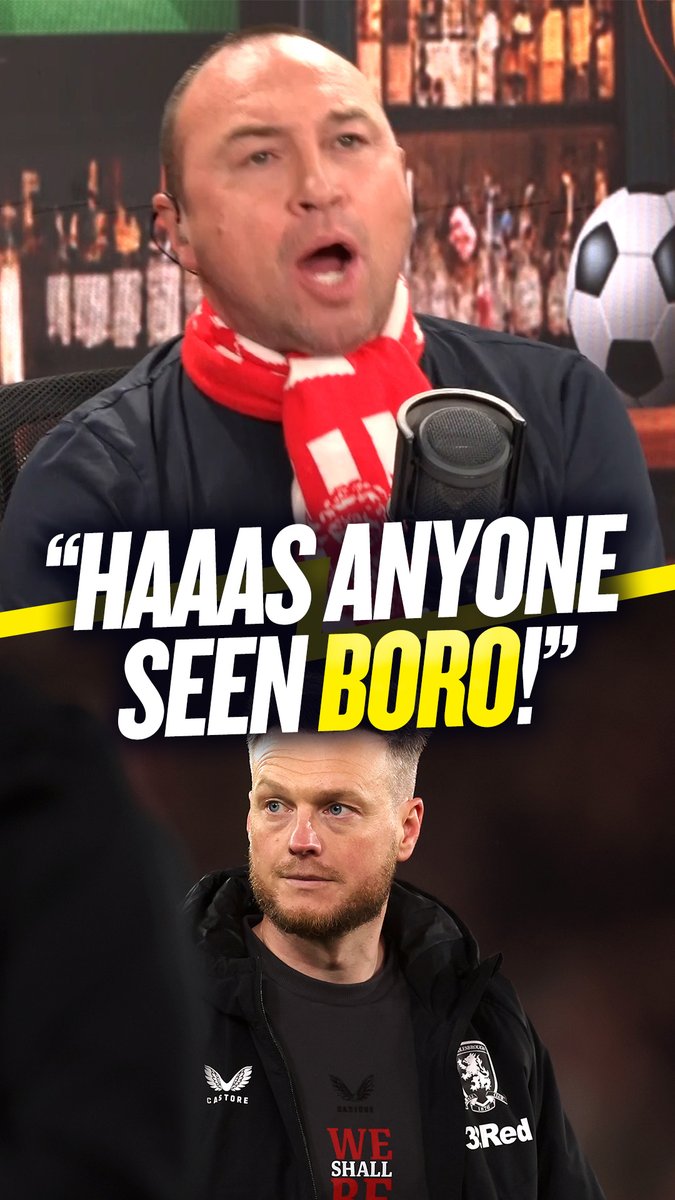 HAAAS ANYONE SEEN ✅ MIDDLESBROUGH ✅ SPYGATE ✅ BOB MORTIMER ✅ JONATHAN WOODGATE ✅ TALL TREES NIGHTCLUB ✅ CHRIS KAMARA ✅ TEES TRANSPORTER BRIDGE ✅ NINJA WARRIOR ADVENTURE PARK ✅ FABRIZIO RAVANELLI ✅ JUNINHO Jason Cundy didn't hold back on this Boro Has Anyone Seen 🤣