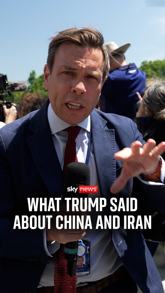 What did Trump say about Starmer, Iran and China? Mark Stone spoke to the president before he departed for China. #keirstarmer #trumpchinavisit #iranwar
