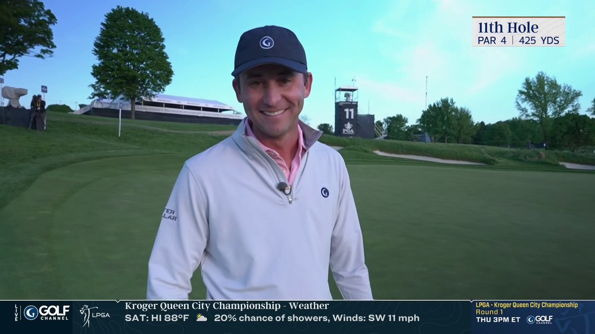 Enjoy more than four minutes of Smylie on No. 11 at Aronimink ⬇️
